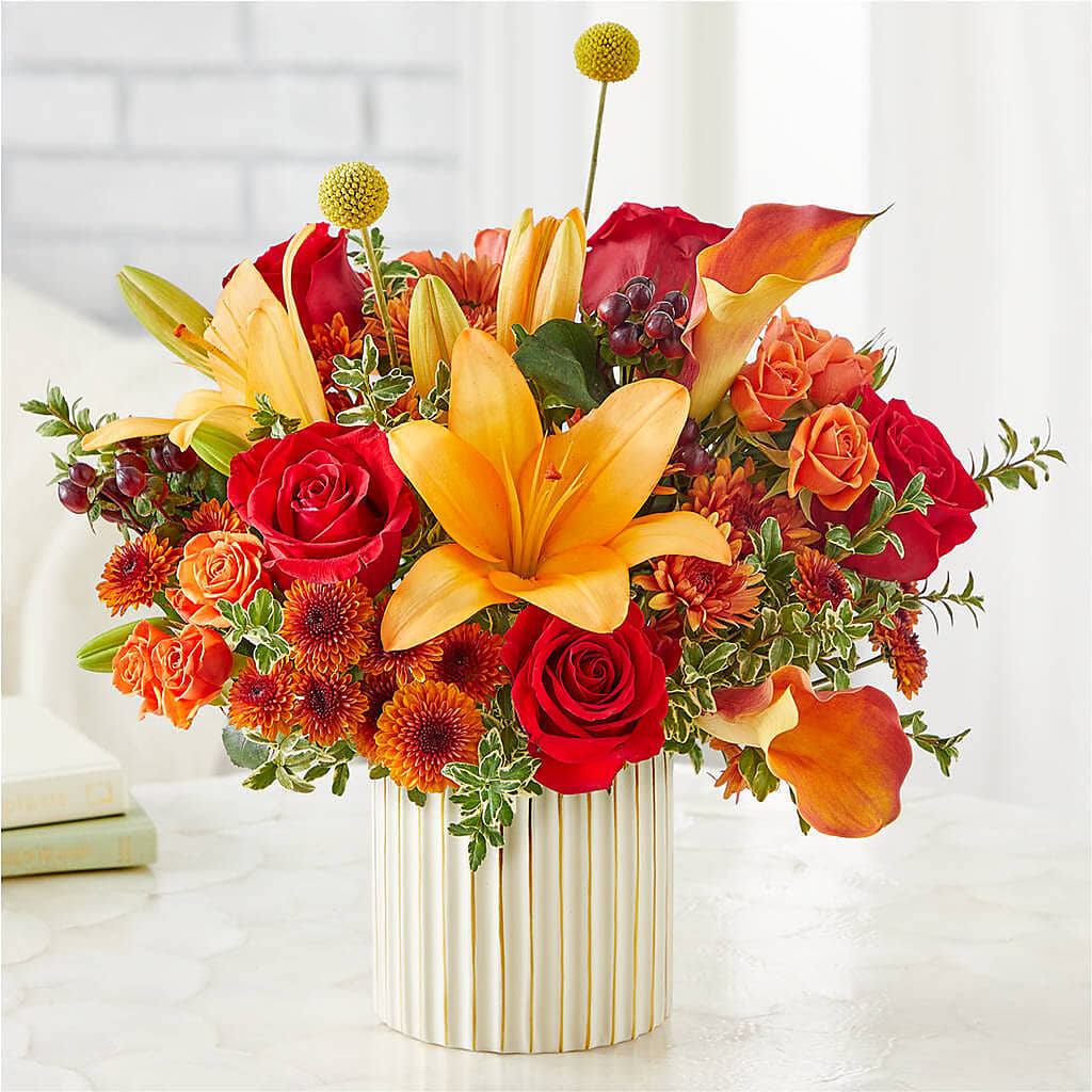 Scarlet Skies Bouquet – Kay Penny Florist, Hamilton ON