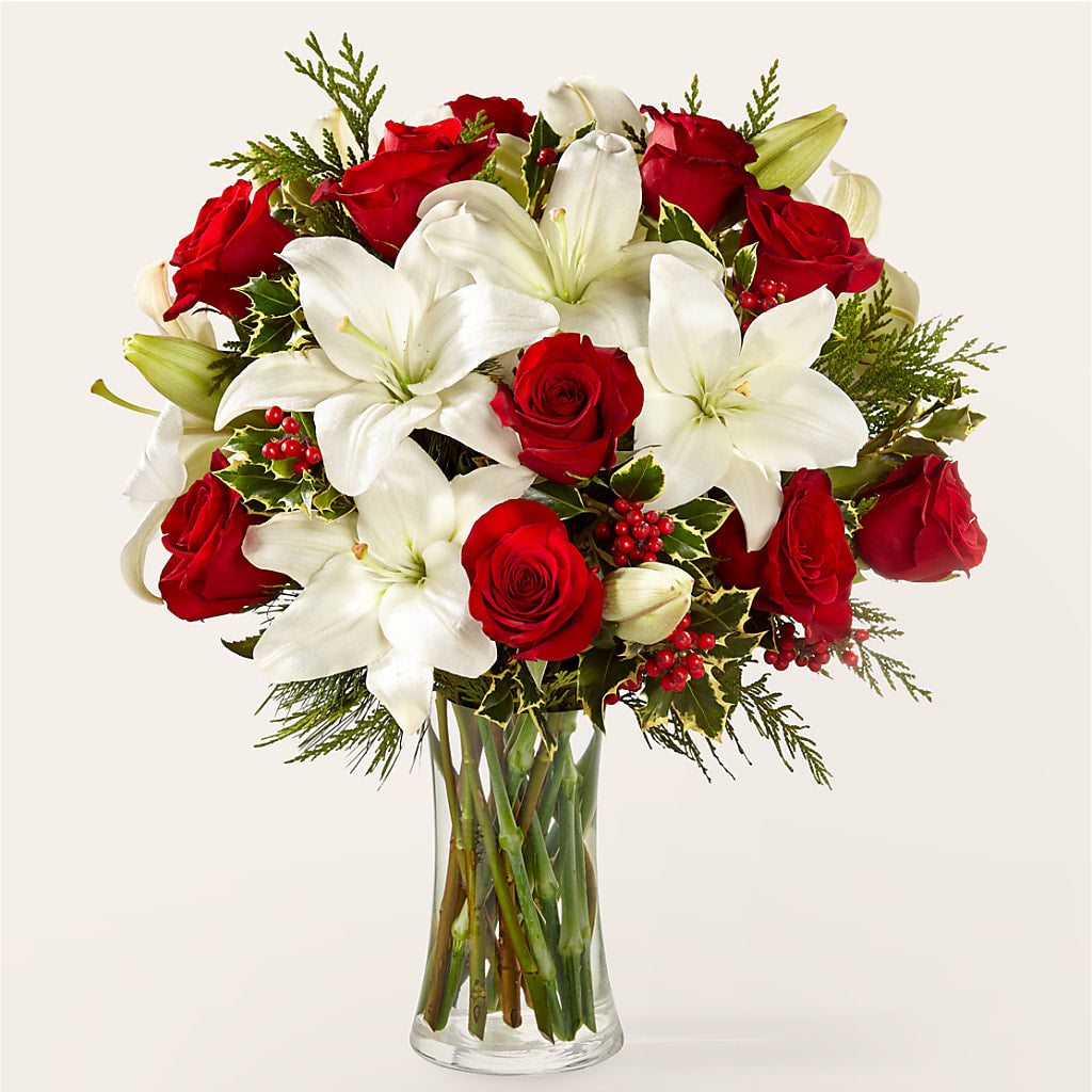 Sparkling Snowflakes Bouquet – Kay Penny Florist, Hamilton ON