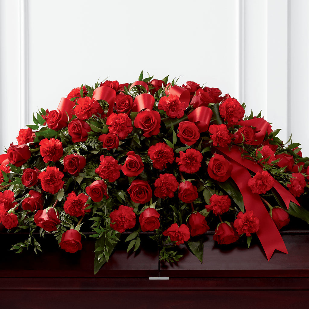 Tribute of Life Casket Spray – Kay Penny Florist, Hamilton ON