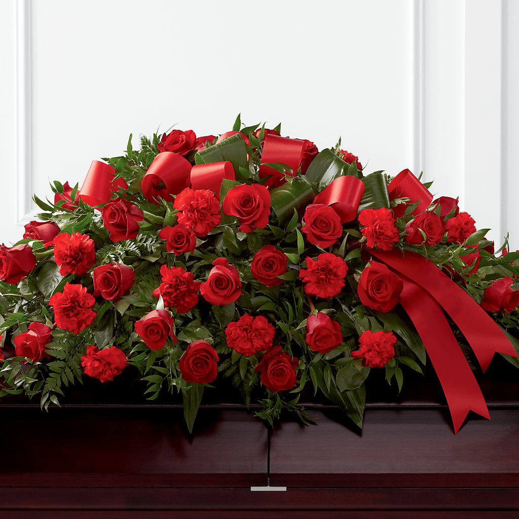 Tribute of Life Casket Spray – Kay Penny Florist, Hamilton ON