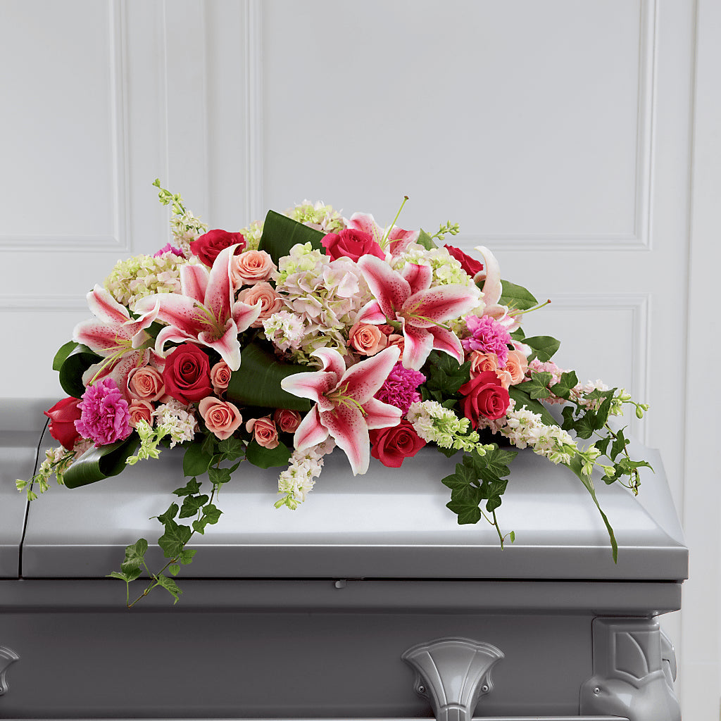 Splendid Grace Casket Spray – Kay Penny Florist, Hamilton ON