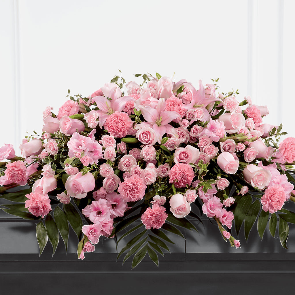 Garden of Comfort Casket Spray (Standard) – Kay Penny Florist, Hamilton ON