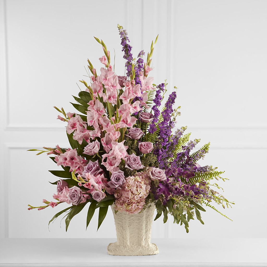 Flowing Garden Arrangement – Kay Penny Florist, Hamilton ON