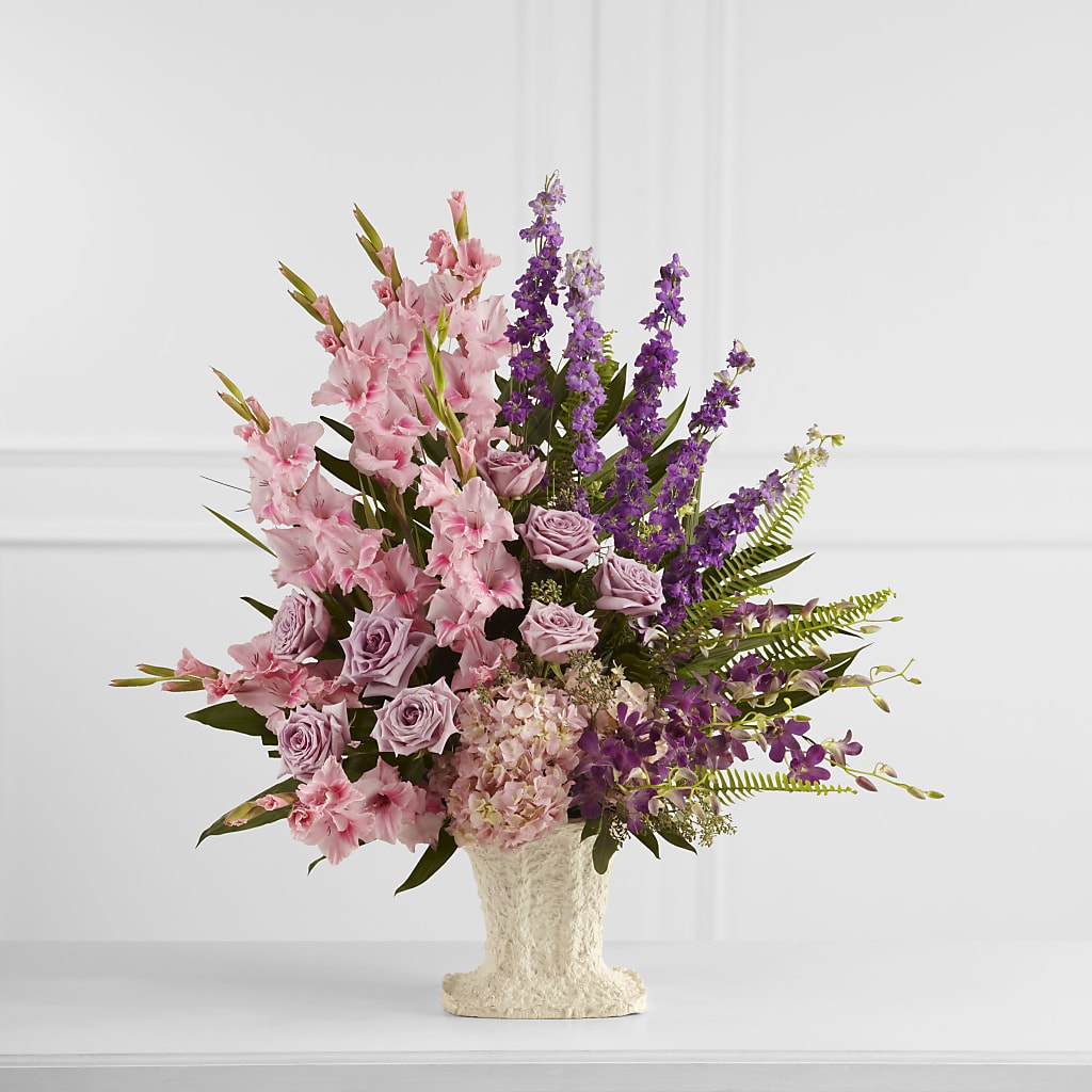 Flowing Garden Arrangement – Kay Penny Florist, Hamilton ON