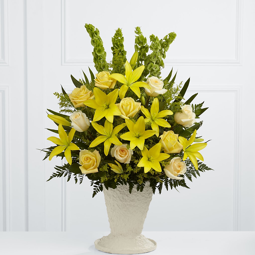 Golden Memories Arrangement – Kay Penny Florist, Hamilton ON