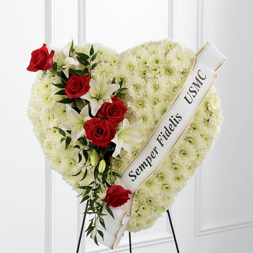 Heartfelt Hero Standing Heart – Kay Penny Florist, Hamilton ON