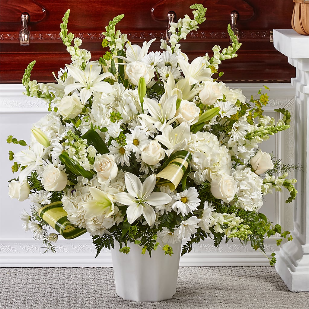 Thoughts of Tranquility Floor Basket – Kay Penny Florist, Hamilton ON