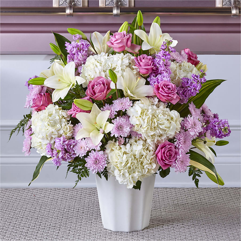 Heaven Sent Floor Basket – Kay Penny Florist, Hamilton ON