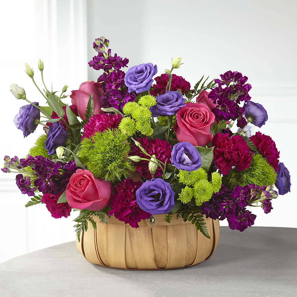 Serene Sanctuary Basket – Kay Penny Florist, Hamilton ON