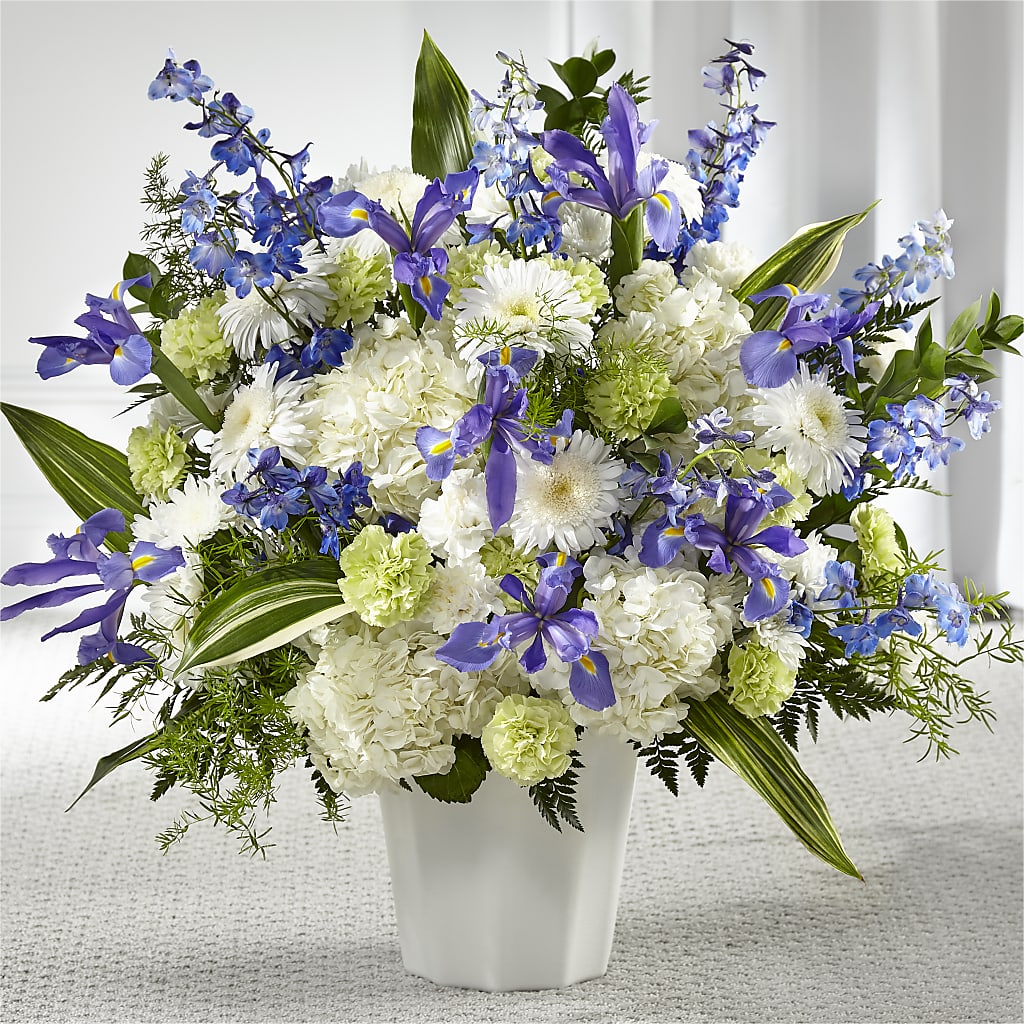 Soft Serenity Floor Basket – Kay Penny Florist, Hamilton ON