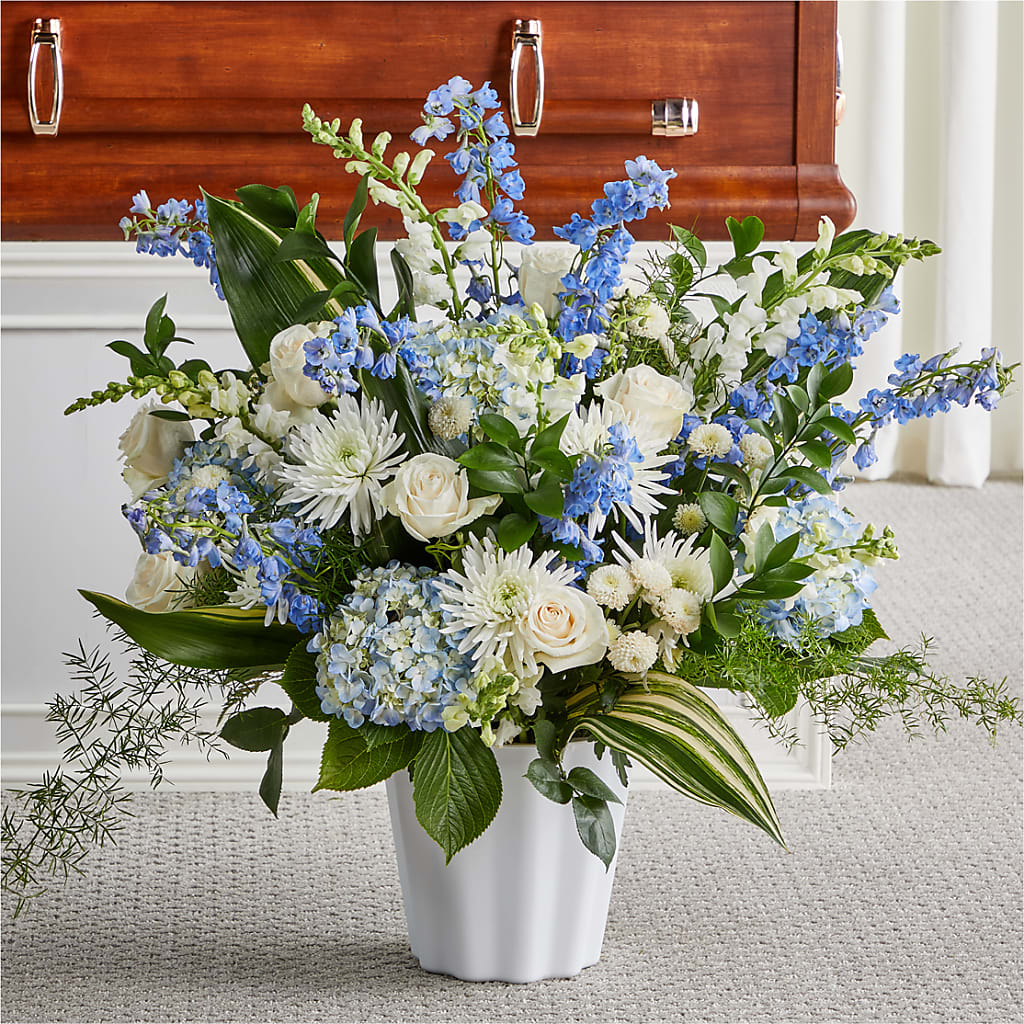 Everlasting Memories Floor Basket – Kay Penny Florist, Hamilton ON