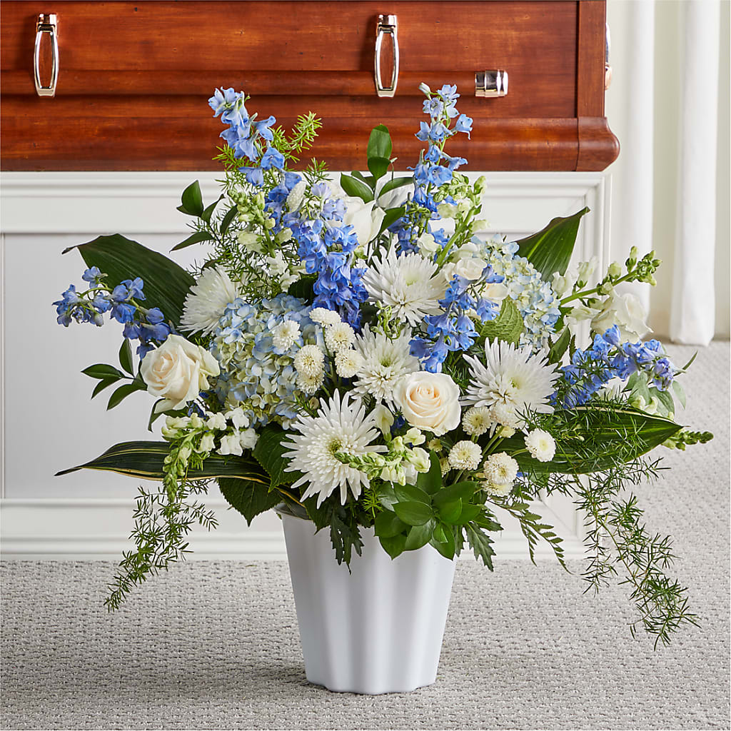 Everlasting Memories Floor Basket – Kay Penny Florist, Hamilton ON