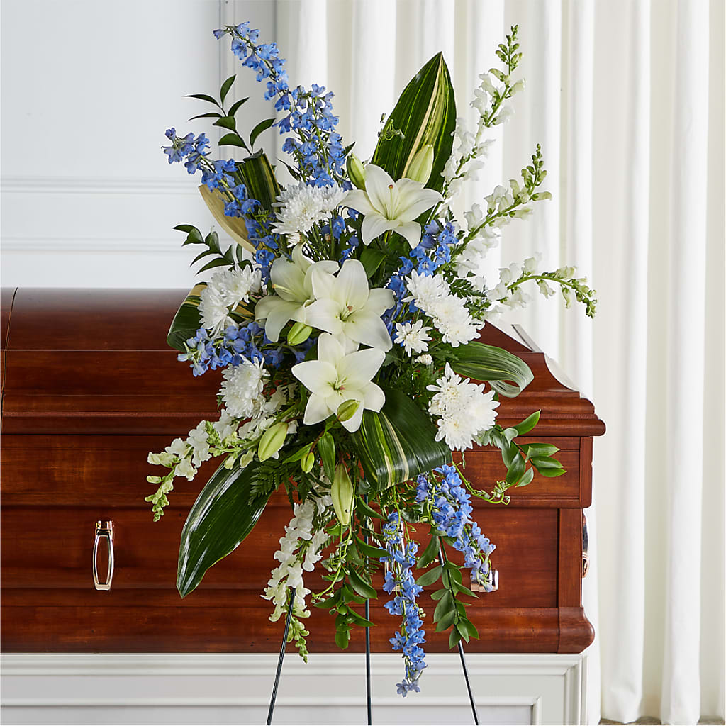 Eternal Impressions Standing Spray – Kay Penny Florist, Hamilton ON