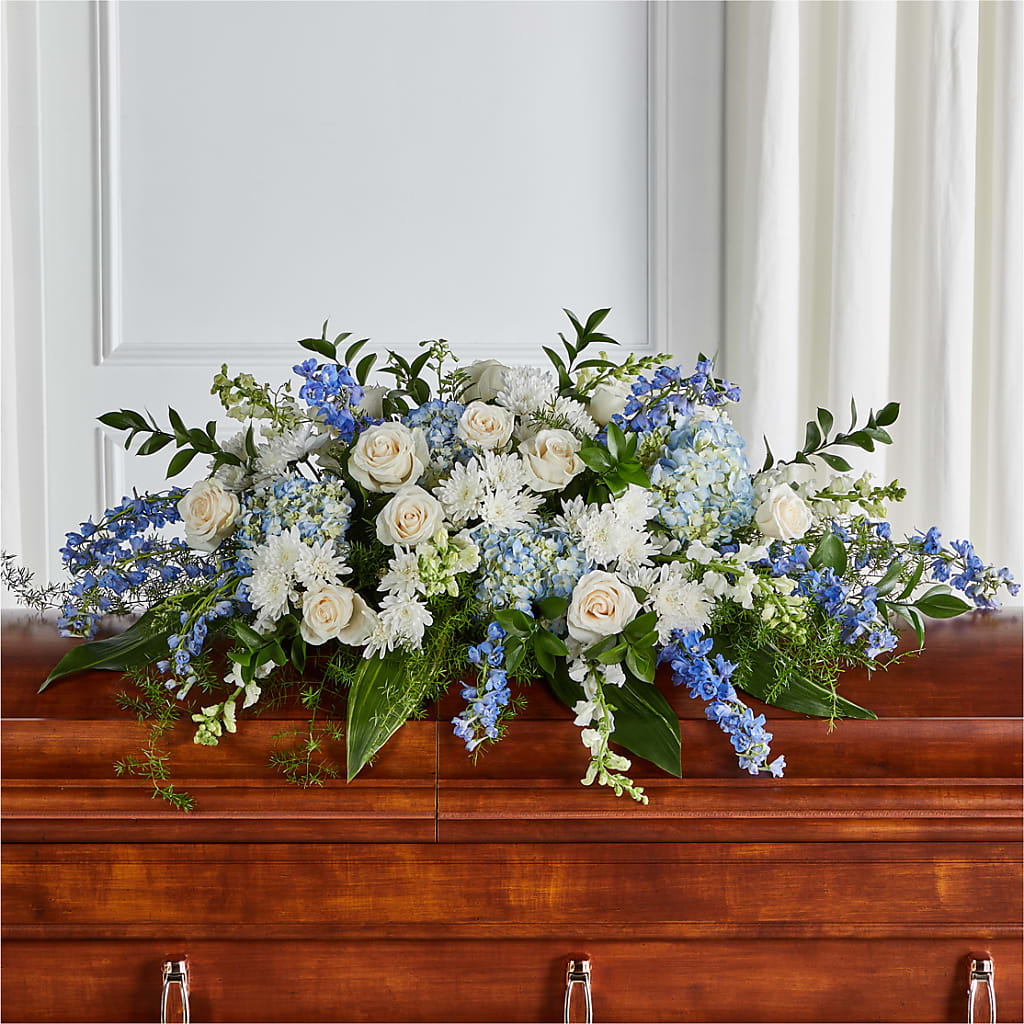 Timeless Essence Casket Spray – Kay Penny Florist, Hamilton ON