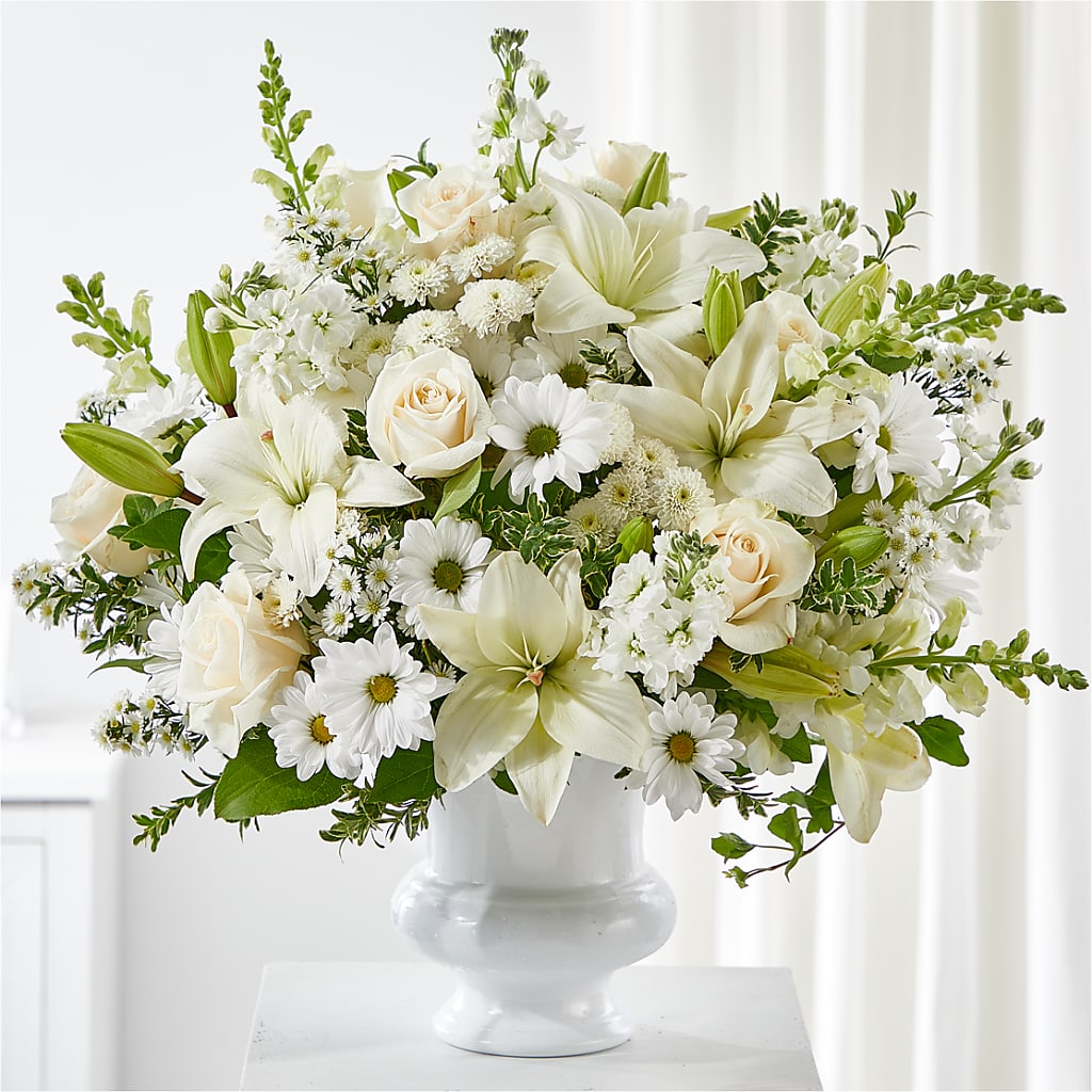 Uplifting Urn Arrangement – Kay Penny Florist, Hamilton ON