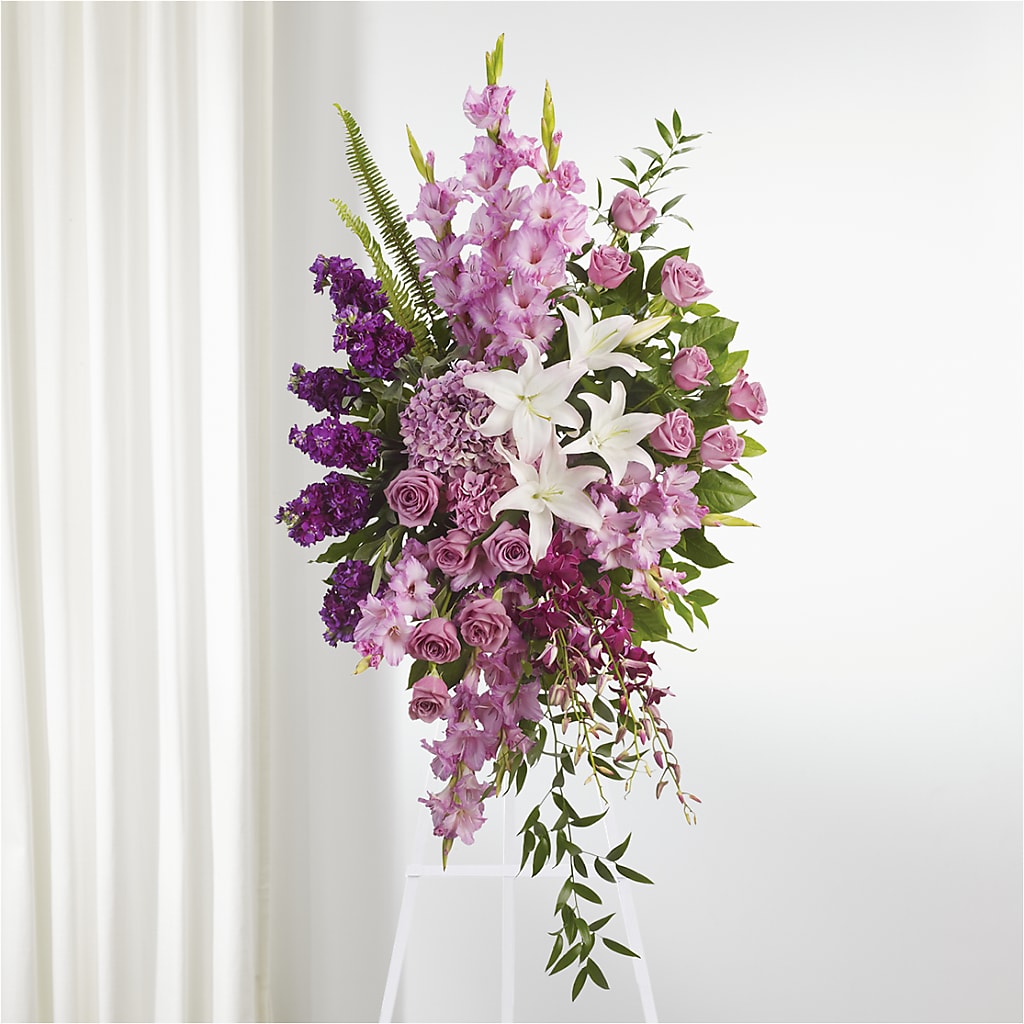 Never Alone Standing Spray – Kay Penny Florist, Hamilton ON