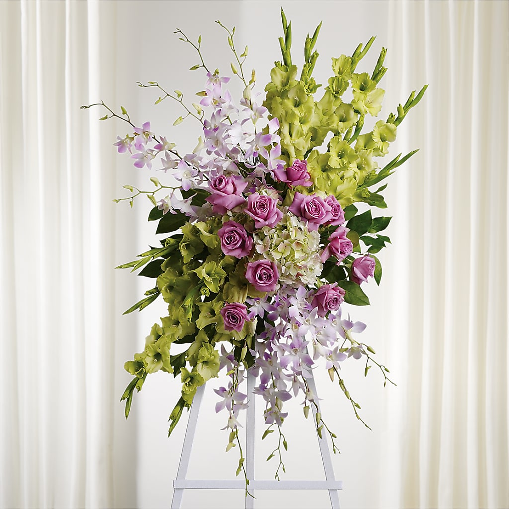 Lasting Legacy Standing Spray – Kay Penny Florist, Hamilton ON