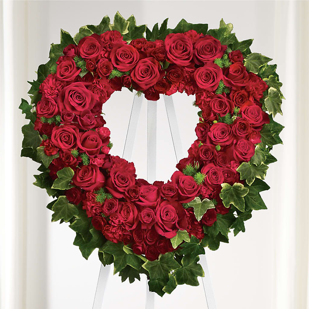 Wholehearted Standing Spray – Kay Penny Florist, Hamilton ON