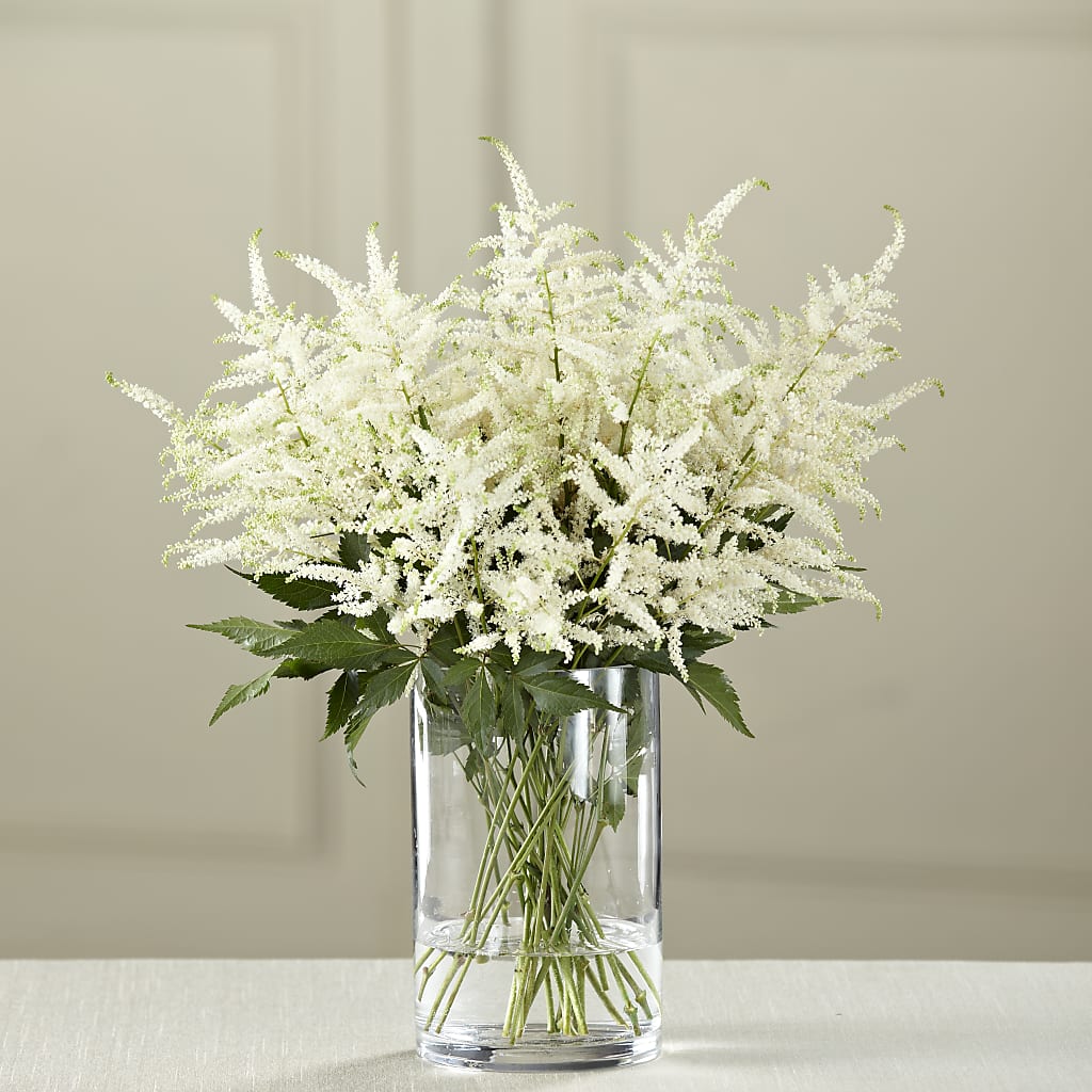 White Astilbe Bouquet – Kay Penny Florist, Hamilton ON