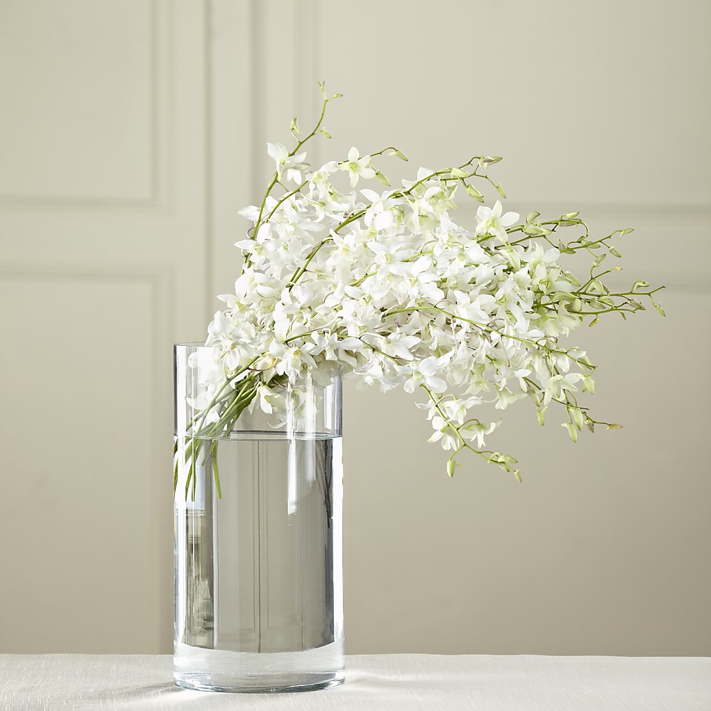 White Dendrobium Bouquet – Kay Penny Florist, Hamilton ON