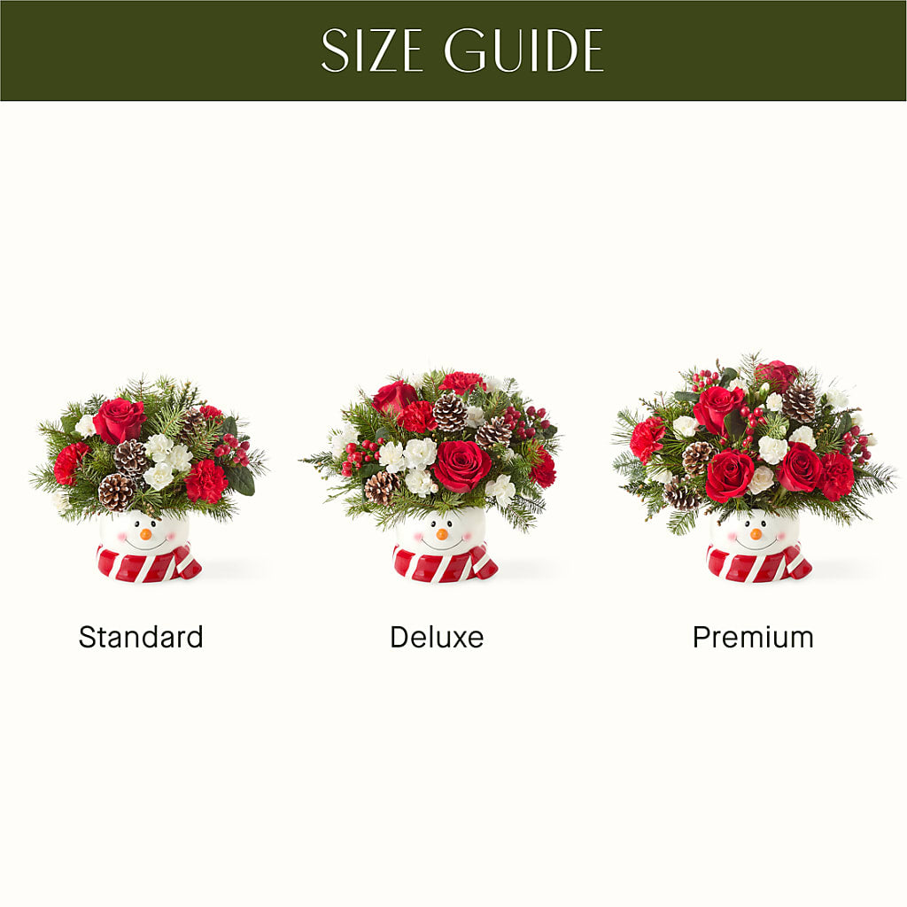 Jolly Snowman Bouquet –  Kay Penny Florist, Hamilton ON