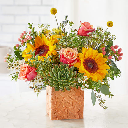 Sunflower Season Bouquet –  Kay Penny Florist, Hamilton ON