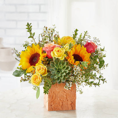 Sunflower Season Bouquet –  Kay Penny Florist, Hamilton ON