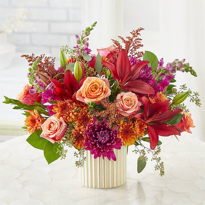 Burgundy Landscape Bouquet –  Kay Penny Florist, Hamilton ON