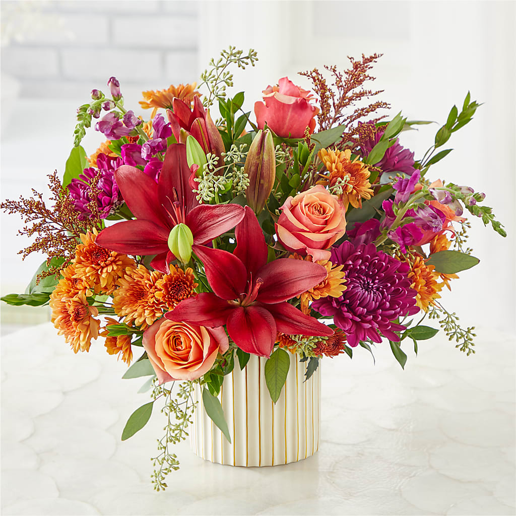 Burgundy Landscape Bouquet –  Kay Penny Florist, Hamilton ON