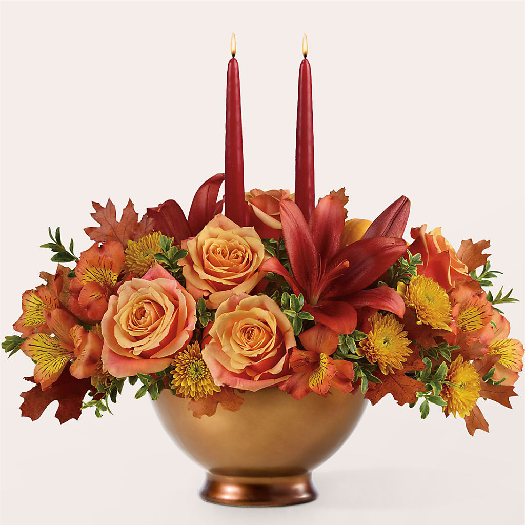 Harvest Table Centerpiece –  Kay Penny Florist, Hamilton ON