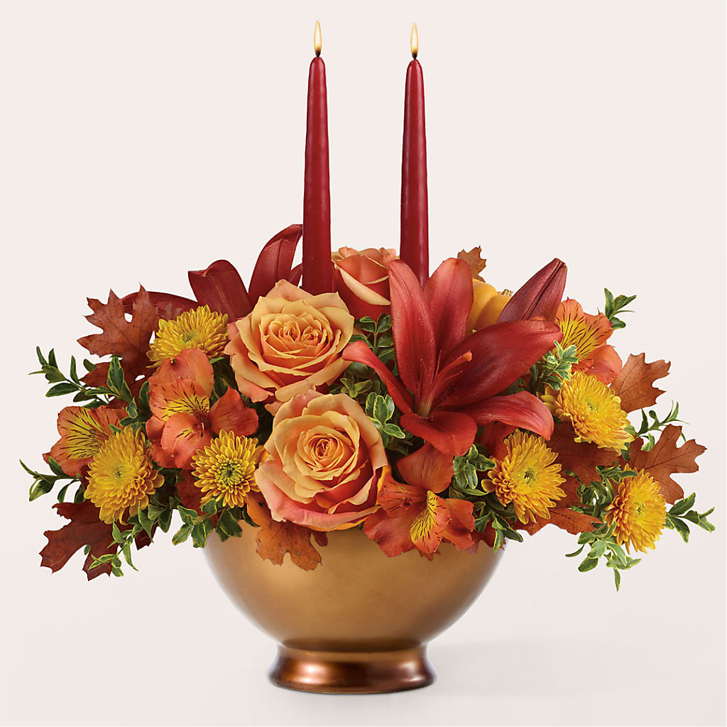 Harvest Table Centerpiece –  Kay Penny Florist, Hamilton ON