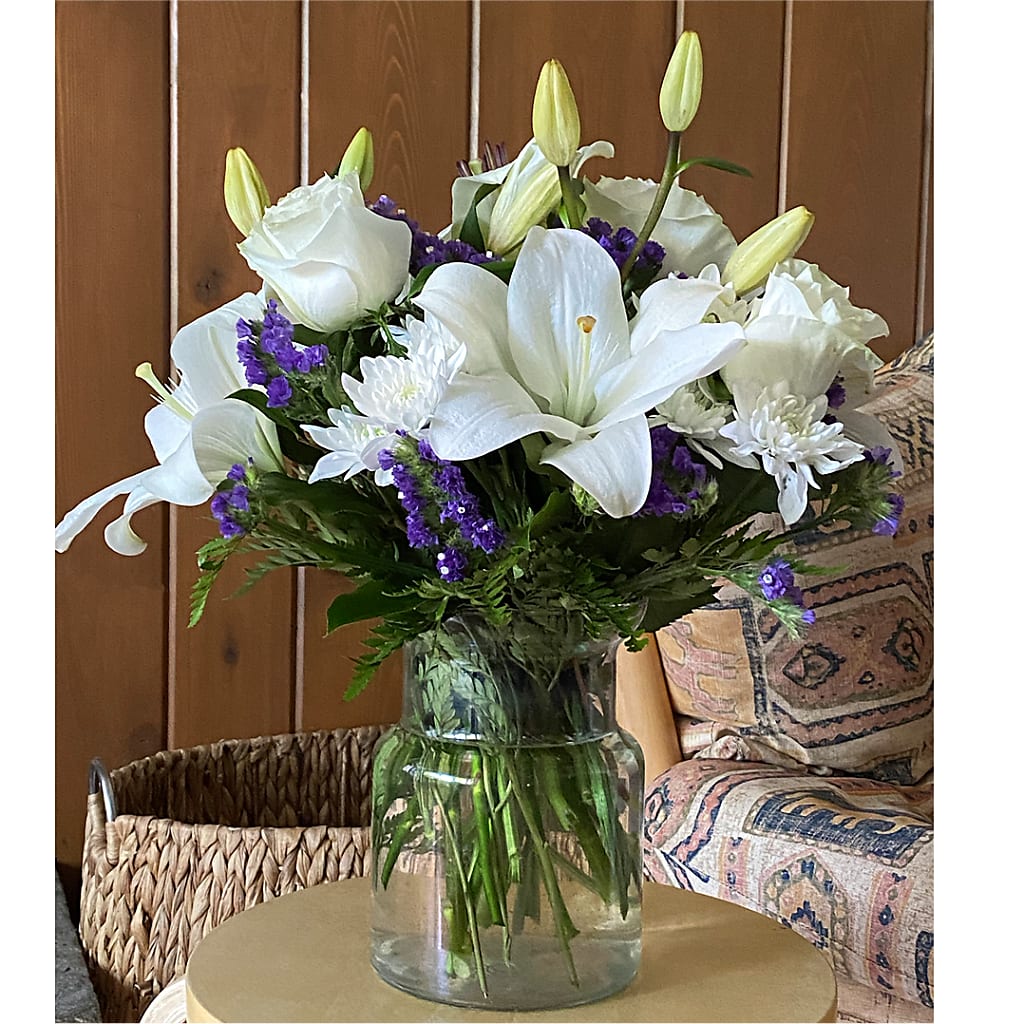 Beyond Blue Bouquet –  Kay Penny Florist, Hamilton ON