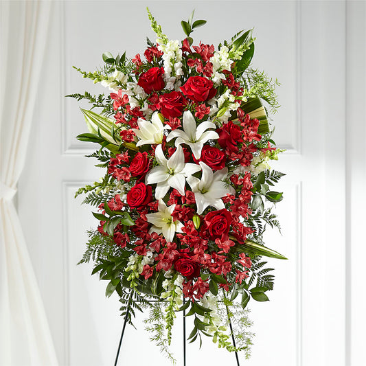 Everlasting Memory Standing Spray –  Kay Penny Florist, Hamilton ON