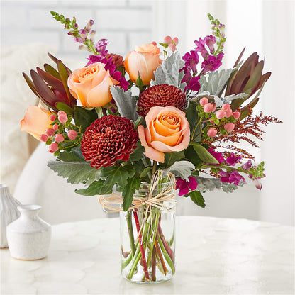 Moody Hues Bouquet –  Kay Penny Florist, Hamilton ON