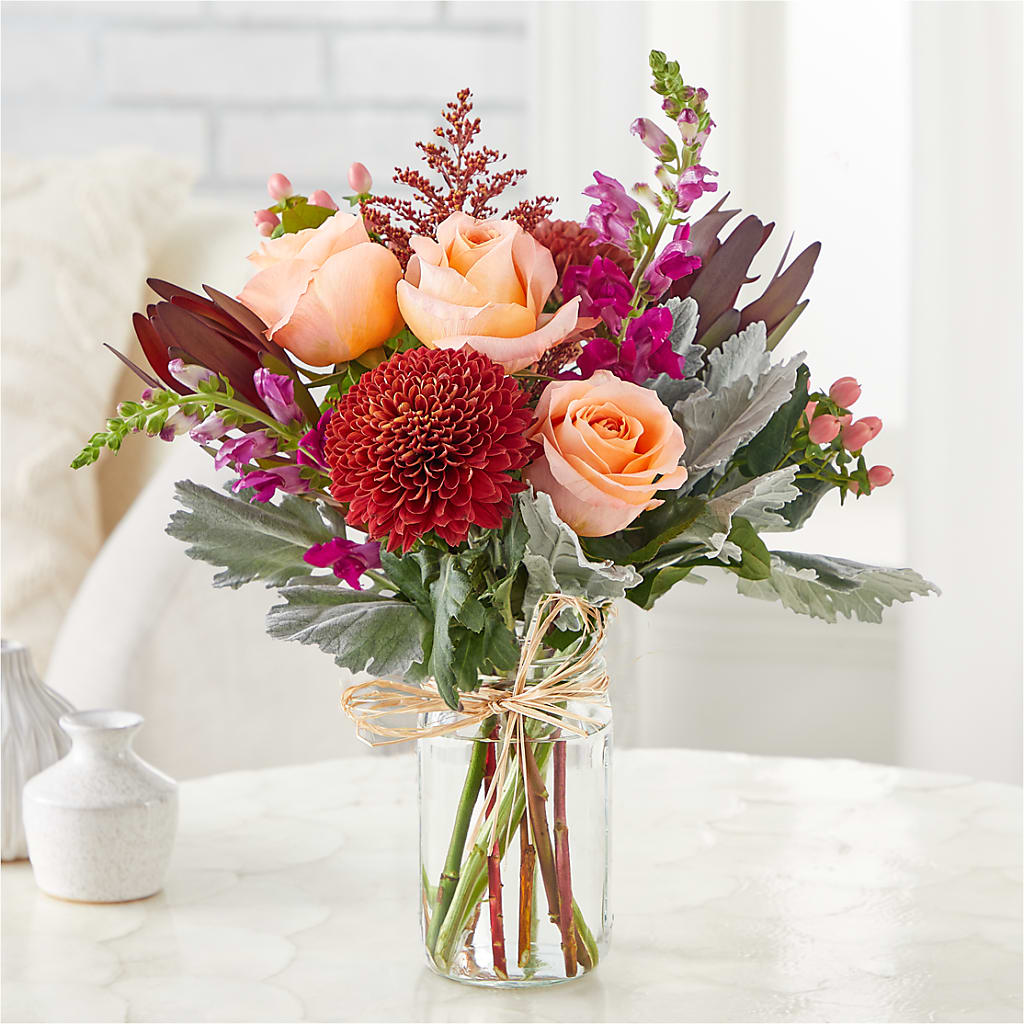 Moody Hues Bouquet –  Kay Penny Florist, Hamilton ON