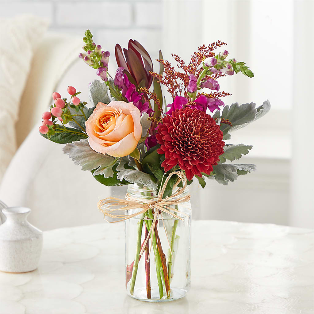 Moody Hues Bouquet –  Kay Penny Florist, Hamilton ON