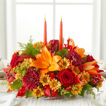 Autumn's Embrace Centerpiece –  Kay Penny Florist, Hamilton ON