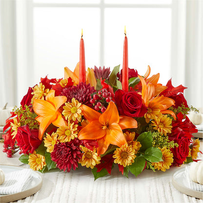 Autumn's Embrace Centerpiece –  Kay Penny Florist, Hamilton ON