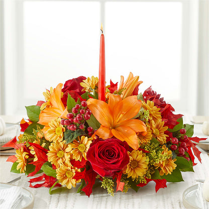 Autumn's Embrace Centerpiece –  Kay Penny Florist, Hamilton ON