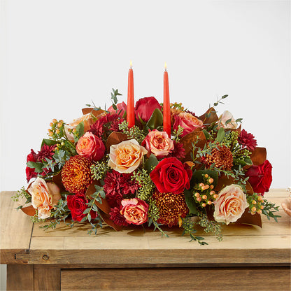 Gather Near Centerpiece –  Kay Penny Florist, Hamilton ON