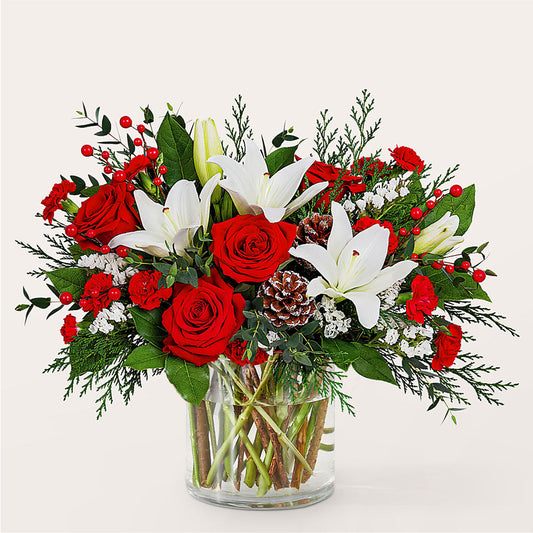 Best in Snow Bouquet –  Kay Penny Florist, Hamilton ON