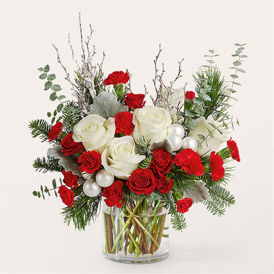 Trimming the Tree Bouquet –  Kay Penny Florist, Hamilton ON