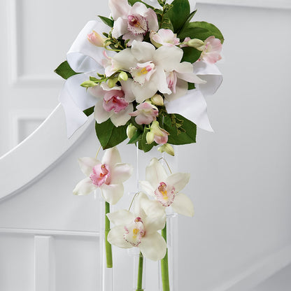 Perfect Entrance Pew Arrangement –  Kay Penny Florist, Hamilton ON