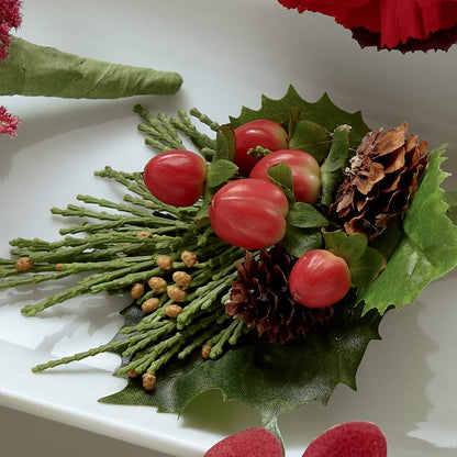 Red Berry Boutonniere –  Kay Penny Florist, Hamilton ON