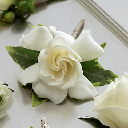 Gardenia Boutonniere –  Kay Penny Florist, Hamilton ON